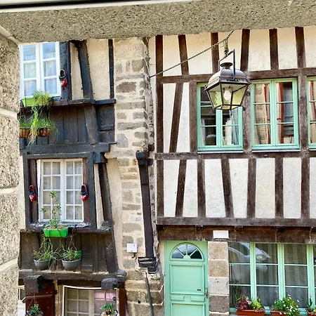 Villa Les Volets Blancs à Dinan Extérieur photo
